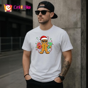 Tricou SIX SEVEN 67 Turta Dulce Craciun 4, din bumbac 100%, tricou alb, Copii | Dama | Barbat - Img 3