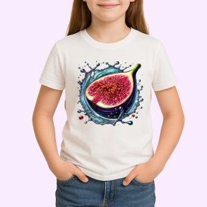 Tricou Smochina si valuri dulci, Fructe, Copii | Dama