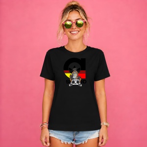 Tricou Snoop Dogg Black White Logo Rap Legend Street Fashion, din bumbac 100%, tricou negru, Copii | Dama | Barbat