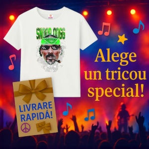 Tricou Snoop Dogg - Cigar Meme Style, muzica Rap / Emo Rap, Dama | Barbat | Copii - Img 10