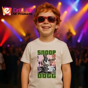 Tricou Snoop Dogg - GTA Style v1, muzica Pop, Dama | Barbat | Copii - Img 10