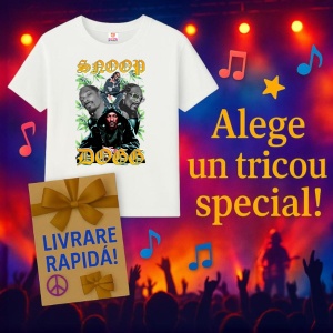 Tricou Snoop Dogg - Multiple Portraits, muzica Hip-Hop, Dama | Barbat | Copii - Img 5
