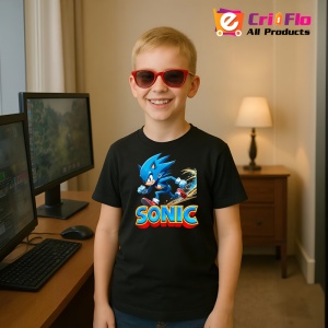 Tricou Sonic - Energia Ghetii Copii | Dama | Barbat - Img 5