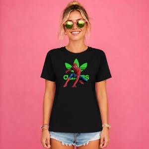 Tricou Spiderman Pozitie Lupta Logo Verde Urban Hero Design, din bumbac 100%, tricou negru, Copii | Dama | Barbat - Img 2