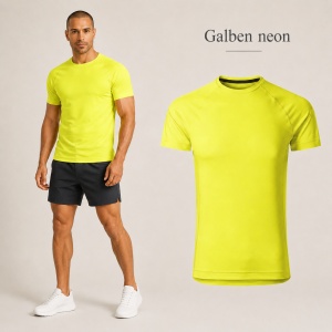 Tricou Sport Bărbați Malfini Destiny 175, 95% Micro Poliester, 5% Elastan, 160 g/m², Extra Dry, Slim Fit, Guler Rotund, Mărimi S 2XL - Img 18