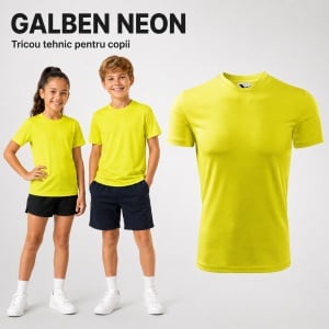 Tricou sport copii Malfini Fantasy 147 – 100% poliester, pentru fete și băieți, ideal pentru activități sportive - Img 14