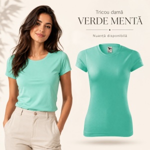Tricou Sport Damă Malfini Fantasy, 100% Poliester Extra Dry, Croială Cambrată, Guler Rotund, 18 Culori, XS–2XL - Img 38