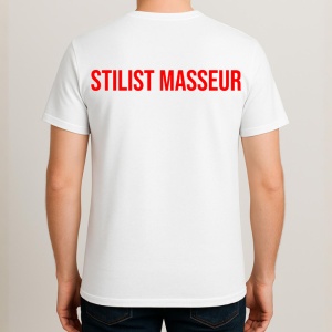 Tricou STILIST MASSEUR, Personalizat | Unisex Dama si Barbat