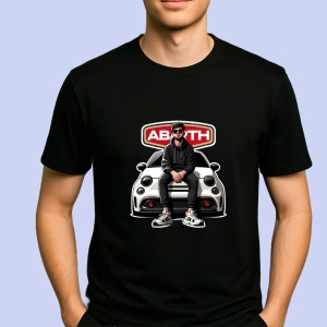 Tricou Still Cool Abarth Car | Unisex Dama si Barbat