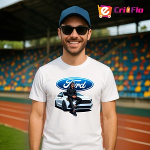 Tricou Still Cool Ford Car | Unisex Dama si Barbat - Img 3