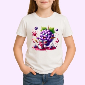 Tricou Strugure amuzant de vara tobosar, Fructe, Copii | Dama