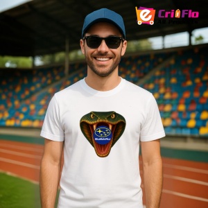 Tricou Subaru Cobra Ataca | Unisex Dama si Barbat - Img 4