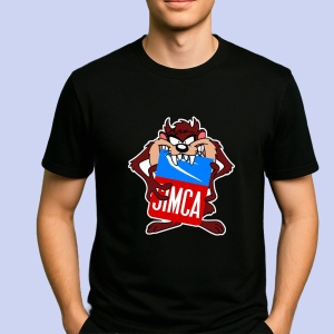 Tricou Tazz Cu Logo Simca | Unisex Dama si Barbat