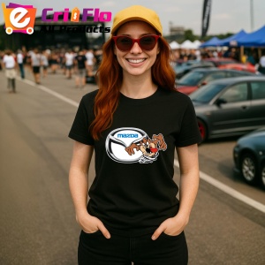 Tricou Tazz Cu Vartej Cu Logo Mazda | Unisex Dama si Barbat - Img 3