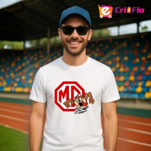 Tricou Tazz Vartej Cu Logo Mg | Unisex Dama si Barbat - Img 4