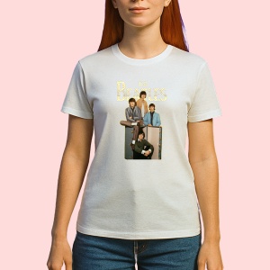 Tricou The Beatles - Group with Amps, muzica Hip-Hop / Rap, Dama | Barbat | Copii - Img 2