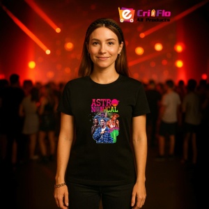 Tricou Travis Scott Astronomical Gang, muzica POP, Dama | Barbat | Copii, Culoare Negru - Img 12