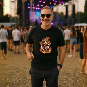 Tricou Travis Scott - Cactus Jack Clasic, muzica Hip-Hop / Trap, Dama | Barbat | Copii, Culoare Negru - Img 9