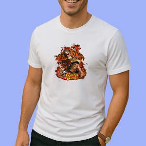Tricou Travis Scott - Cactus Jack Flames, muzica Alternative / Electropop / Rap Rock, Dama | Barbat | Copii