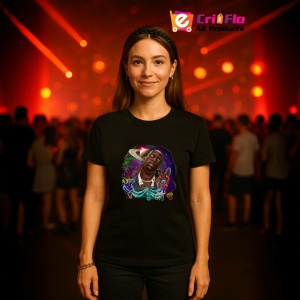 Tricou Travis Scott - Univers neon, muzica POP, Dama | Barbat | Copii, Culoare Negru - Img 12