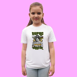 Tricou Tupac GTA Crown, muzica Rap, Dama | Barbat | Copii - Img 3