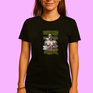 Tricou Tupac GTA V Muscles, muzica Pop, Dama | Barbat | Copii, Culoare Negru - Img 3