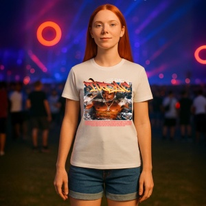 Tricou Tupac red flames, muzica Rap / Emo Rap, Dama | Barbat | Copii - Img 8