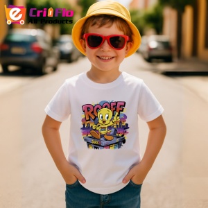 Tricou Tweety Rooster – Microfon și soare, look fresh Copii | Dama | Barbat Barbat - Img 12