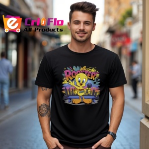 Tricou Tweety Rooster – Microfon și soare, look fresh Copii | Dama | Barbat Barbat - Img 28