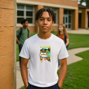 Tricou Tyler, The Creator - GOLF Style, muzica Hip-Hop / Drill, Dama | Barbat | Copii - Img 5