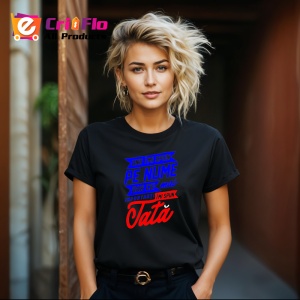 Tricou unii imi spun pe nume dar cei mai importanti imi spun tata, Copii | Dama | Barbat , tricou negru - Img 4