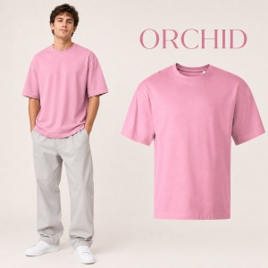 Tricou unisex bărbat oversize Malfini Stage 812, model larg și lejer, 100% bumbac - Img 13