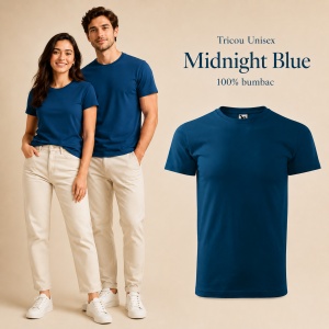 Tricou Unisex Damă / Bărbat Heavy New 137 – 100% Bumbac, Guler Rotund, 200 g/m², XS–5XL - Img 36