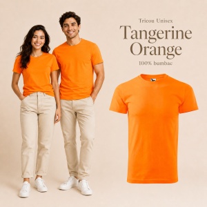 Tricou Unisex Damă / Bărbat Heavy New 137 – 100% Bumbac, Guler Rotund, 200 g/m², XS–5XL - Img 46
