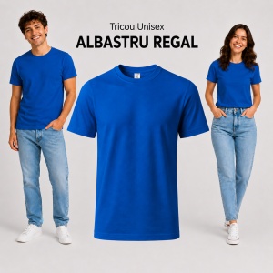 Tricou unisex damă și bărbat, 100% bumbac, mărimi XS–4XL, 22 culori disponibile - Img 16