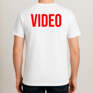 Tricou VIDEO, Personalizat | Unisex Dama si Barbat