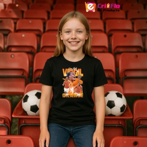 Tricou Virgil Van Djik - Copii | Dama | Barbat - Img 4