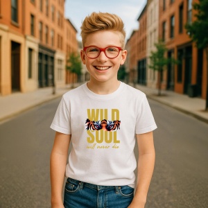 Tricou Wild Soul will never die - Copii | Dama | Barbat - Img 3