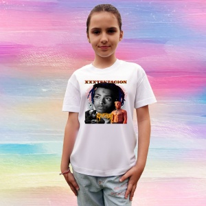 Tricou xxxtentacion black gold, muzica Hip-Hop / Trap, Dama | Barbat | Copii - Img 12