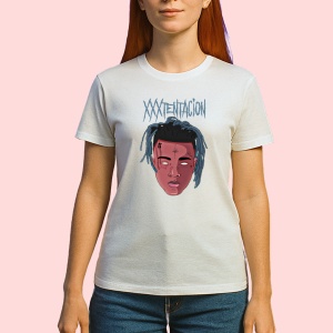 Tricou xxxtentacion desen digital, muzica Hip-Hop / Alternative Rap, Dama | Barbat | Copii
