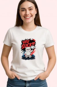 Tricou You Suck Kitty Power, Copii | Dama | Barbat - Img 4