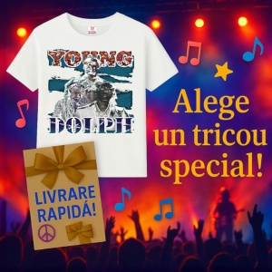 Tricou Young Dolph - Duo Style, muzica Hip-Hop / Alternative Rap, Dama | Barbat | Copii - Img 7