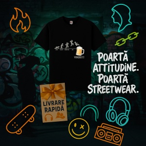 Tricou Zilele Saptamanii pentru mine Negru, Copii | Dama | Barbat - Img 6