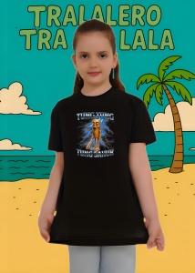 Tung Tung Tung Sahur 3 ** Tricou Tralalero Tralala Copii | Dama | Barbat - Img 4