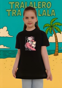 Ballerina Cappucina Japane ** Tricou Tralalero Tralala Copii | Dama | Barbat - Img 4