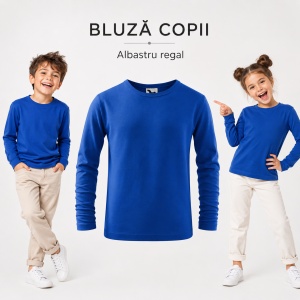 Bluză Copii Simplă pentru Școală - Img 17