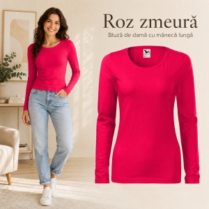 Bluză de Femei cu Mâneci Lungi | 15 culori disponibile -139 - Img 18