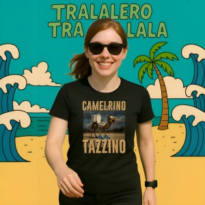 Camelrino Tazzino Camel ** Tricou Tralalero Tralala Copii | Dama | Barbat - Img 11