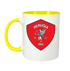 Cana AC Perugia Italia , cu logoul stema echipei, Cadoul Perfect - Img 5