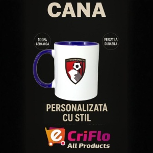 Cana AFC Bournemouth Marea Britanie , cu logoul stema echipei, Cadoul Perfect - Img 25